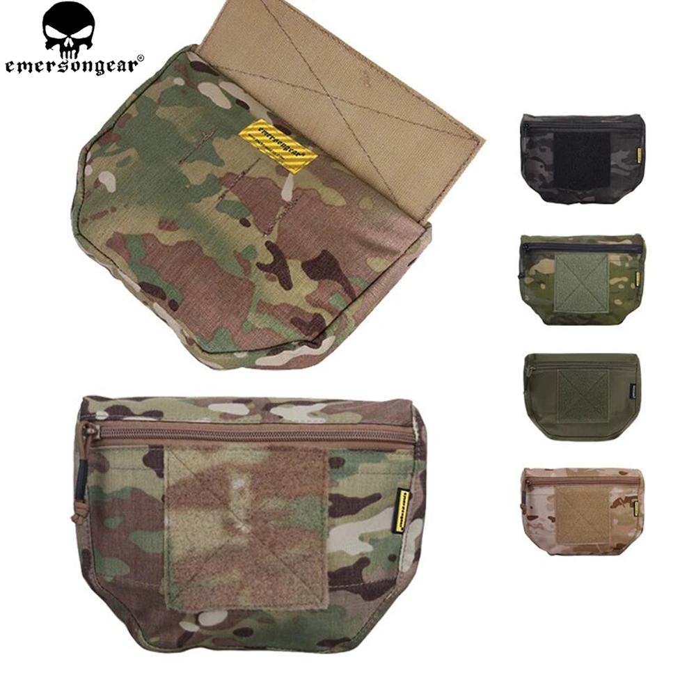 EmersonGear Chiến Thuật Áo Vest Dưới Bụng AVS JPC Đĩa Tàu Sân Bay MOLLE Eo Túi