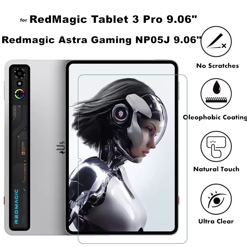 Cho Máy Tính Bảng Chơi Game Redmagic Astra 3 Pro NP05J 9.06 Inch Bảo Vệ Màn Hình Chống Trầy Xước Độ 