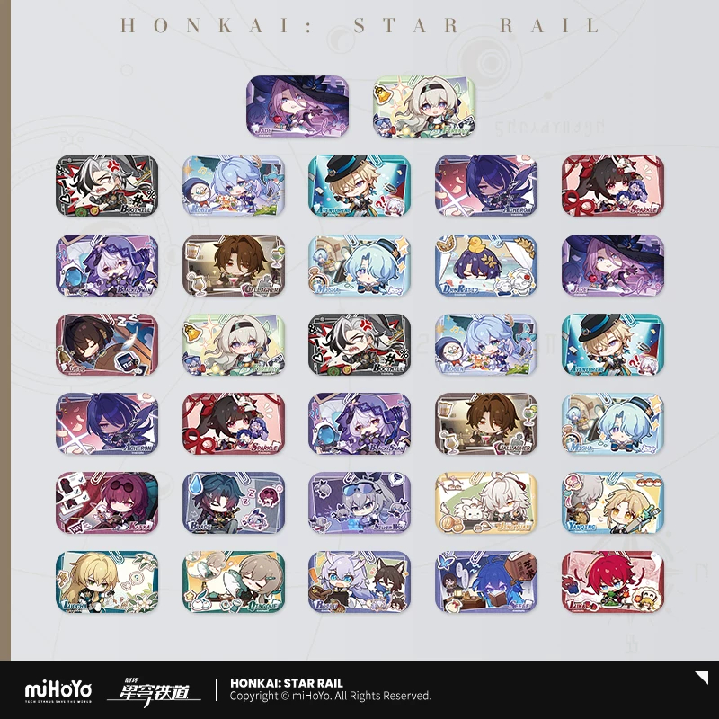 Sunsyea Honkai Star Rail Official Merch miHoYo Original Authentic PMLYB Series Huy hiệu Blade Kafka
