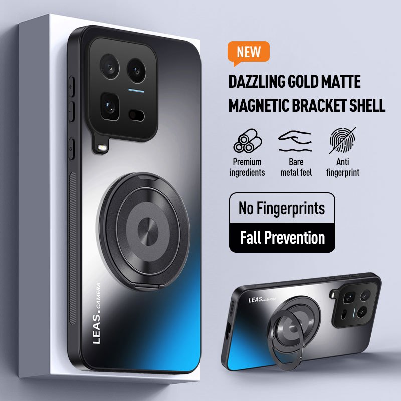 Ốp Cho vivo iQOO 15 Ultra iQOO15Ultra V2546A iQOO15U Ốp Điện Thoại Sang Trọng Xoay 360 Từ Giá Đỡ AG 