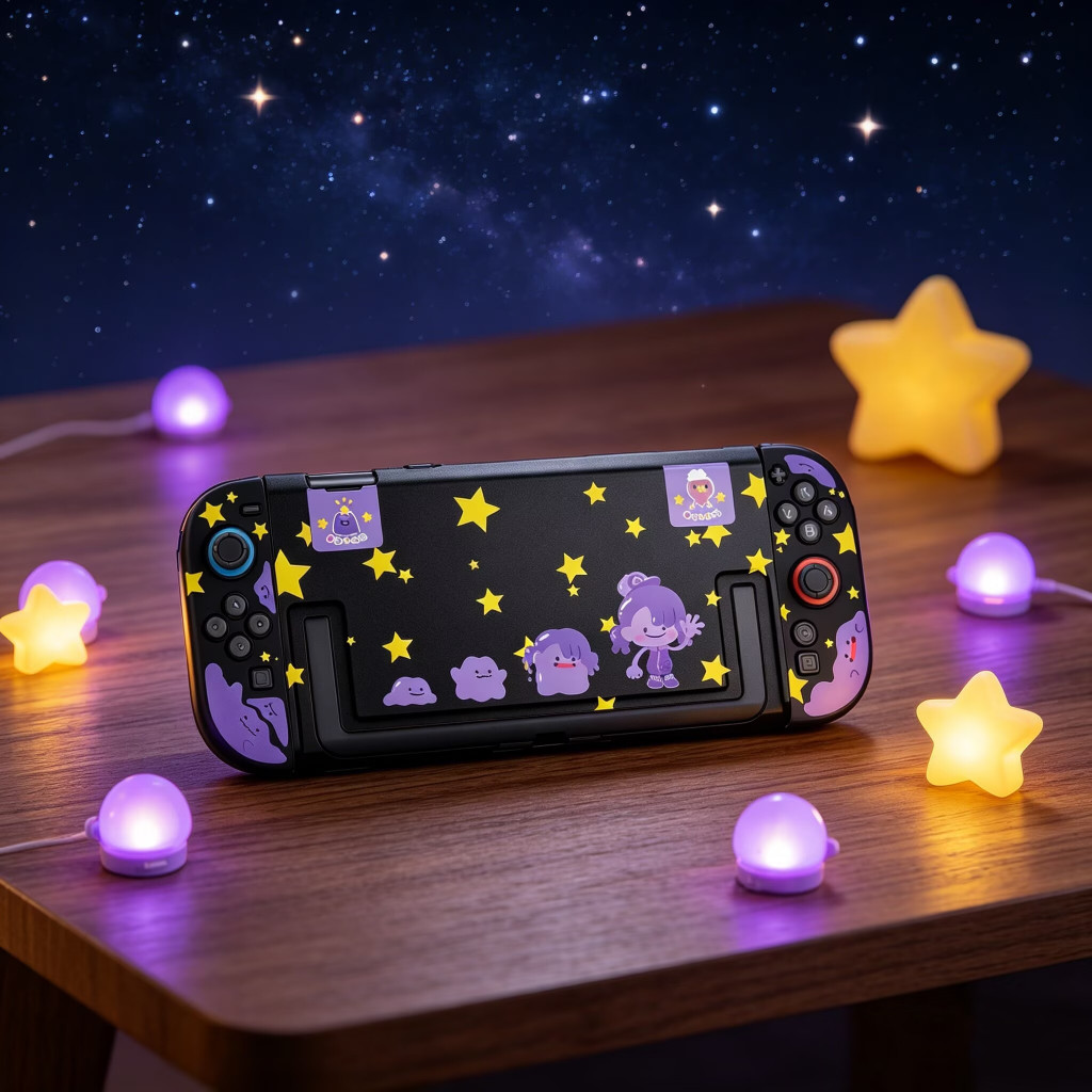 Ốp cứng bảo vệ Pokemon Ditto Pokopia cho Nintendo Switch 2 2025, Vỏ bảo vệ cho Nintendo Switch 2, Vỏ