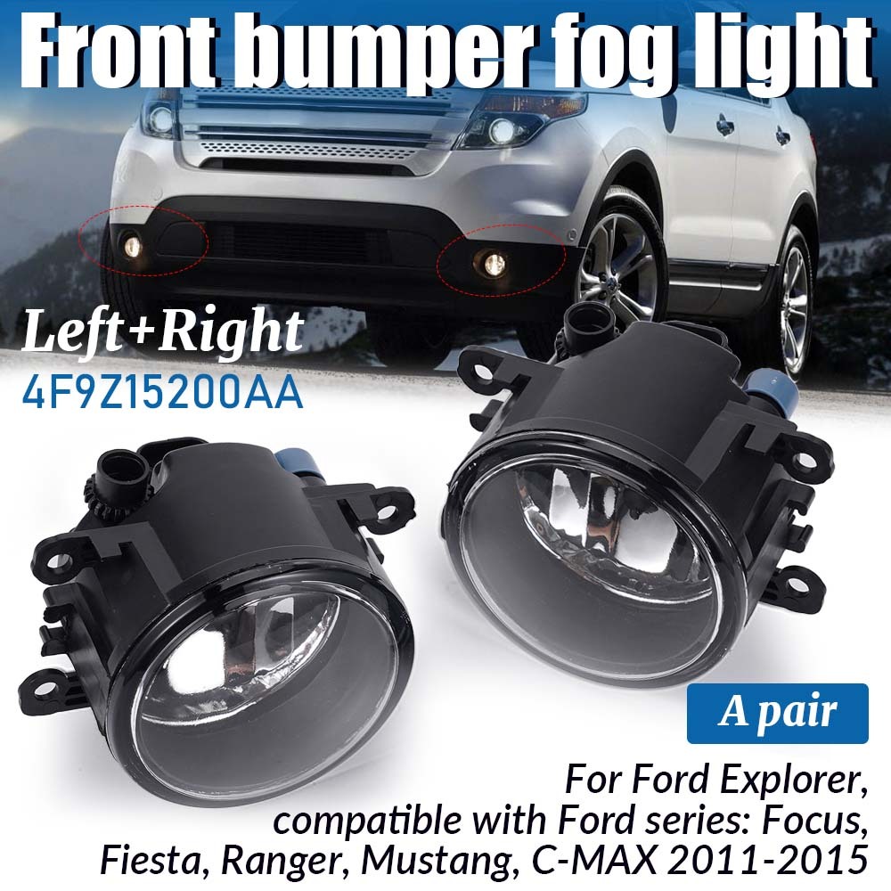 Đèn sương mù cản trước Ford Explorer 2011-2015 Tương thích với Focus Fiesta Mustang C-MAX 4F9Z15200A