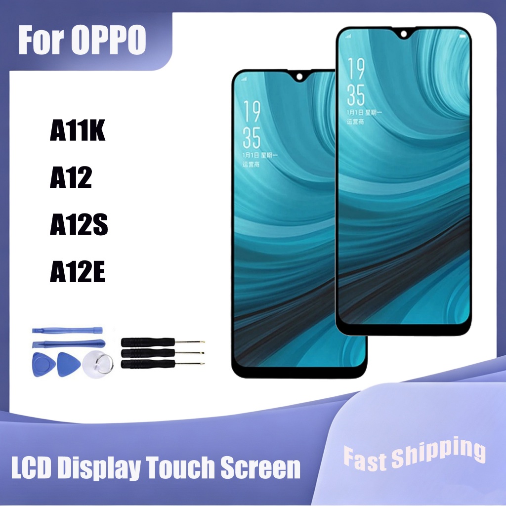 Dành Cho OPPO A11K A12 A12S A12E Màn Hình LCD Thay Thế Màn Hình Cảm Ứng