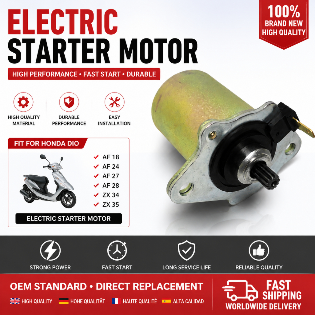 Động cơ khởi động cho Honda DIO50 18 27 28 ZX50 AF34 AF35