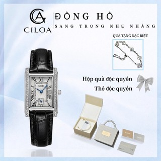 CILOA Đồng hồ thạch anh chống nước cổ điển Xu hướng thời trang nữ có giá trị cao [51025]