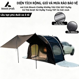 Thích hợp cho lều ô tô cho ô tô điện Hoạt động ngoài trời cắm trại.