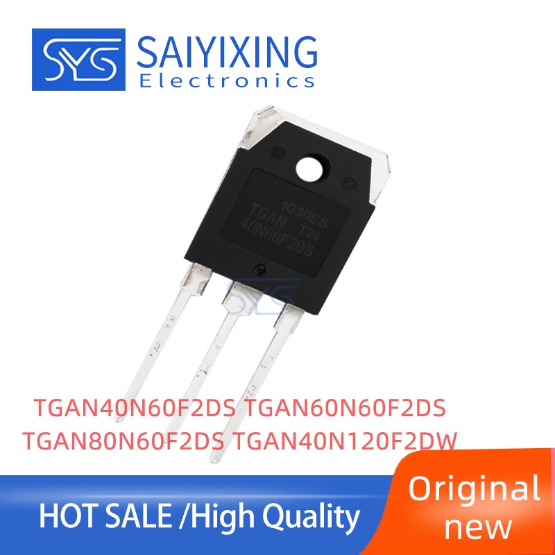 2 Chiếc TGAN40N60F2DS TGAN60N60F2DS TGAN80N60F2DS TGAN40N120F2DW TO-3PN IGBT Transistor 40N60F2DS 60