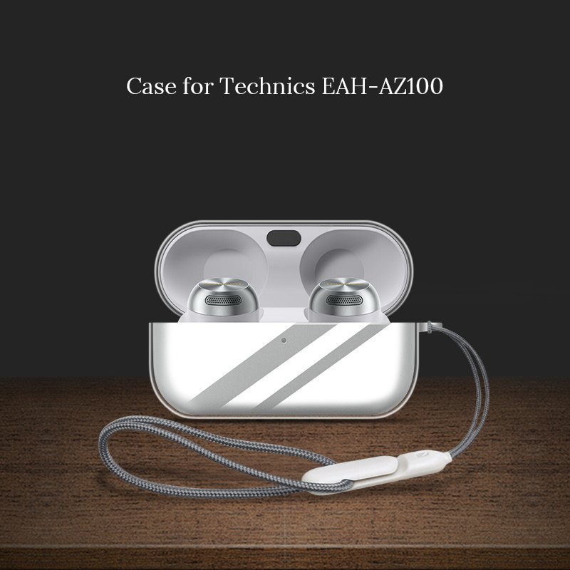 Ốp Pha Lê Trong Suốt Cho Panasonic Technics EAH-AZ100 Tai Nghe Không Dây Chống Sốc TPU Mềm Vỏ Bảo Vệ