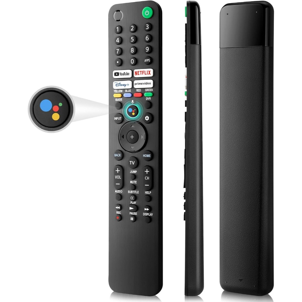 Thay thế cho Sony-TV-Voice-Remote-Control, Tương thích với Sony Bravia XR / XBR / KD Series 4K / 8K 