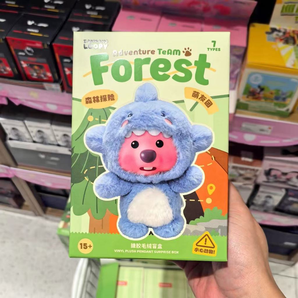 Hộp bất ngờ mặt dây chuyền sang trọng Miniso & Loopy vinyl