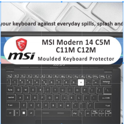 Bảo Vệ Bàn Phím Cho MSI Modern 14 C5M MSI Modern 14 C11M 050 MSI Modern 14 C12M 242
