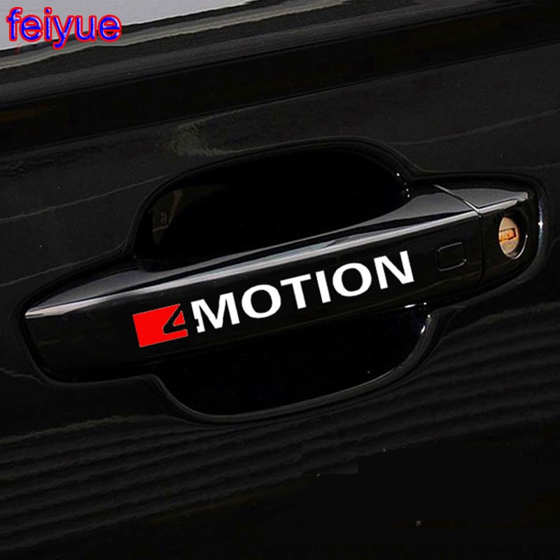 4 Miếng Dán Tay Nắm Cửa Ô Tô Cho Xe Volkswagen T-ROC TAYRON Teramont GFR Touran PASSAT Toureg PHIDEO