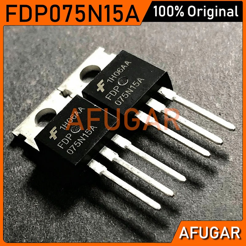 5 Cái Chính Hãng FDP075N15A 075N15A TO-220 150V / 75A MOS Trường Hiệu Ứng Transistor