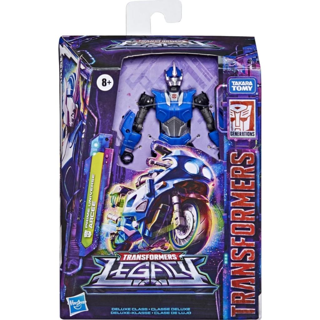 Transformers Toys Generations Legacy Deluxe Prime Universe Arcee Nhân vật hành động 5,5 inch F3028