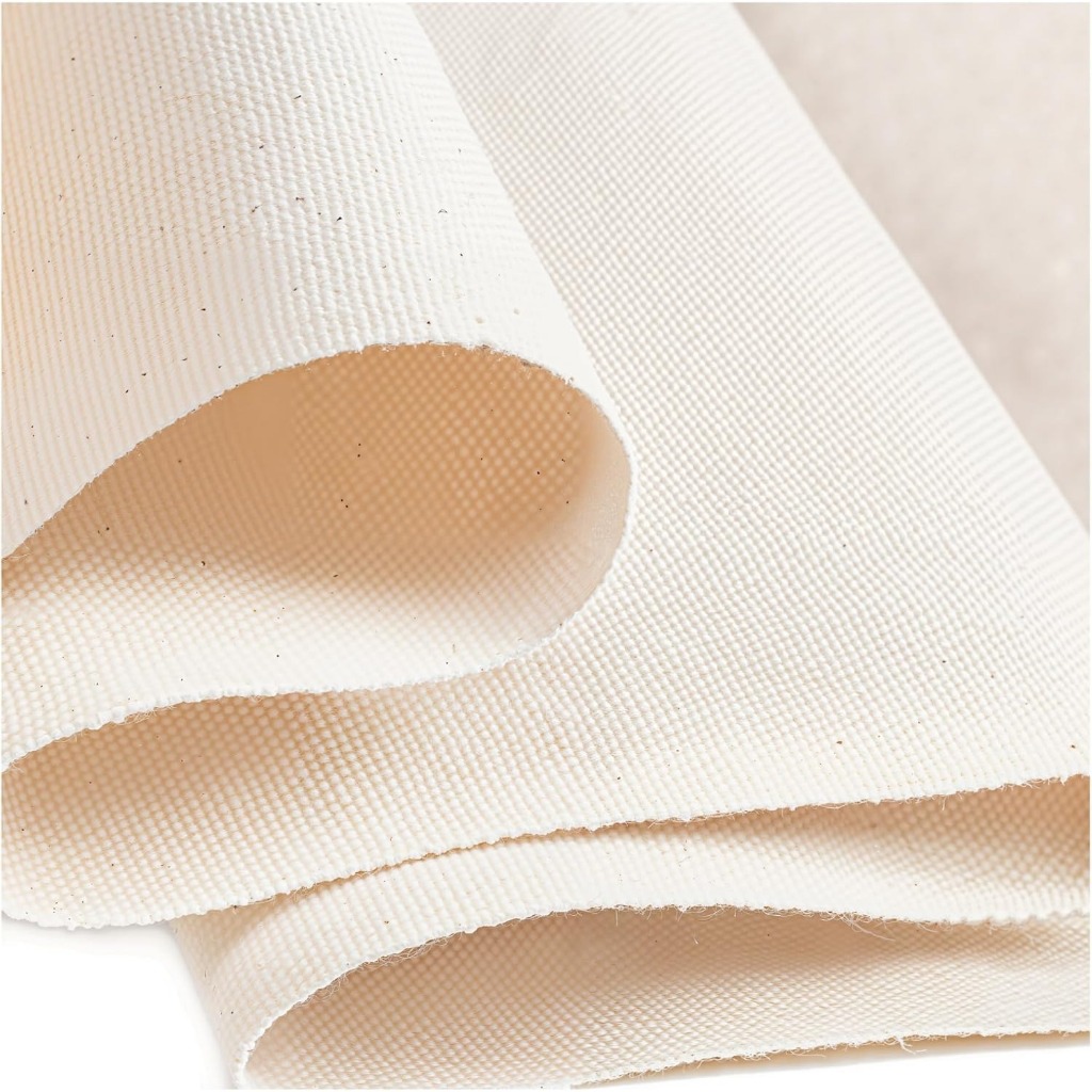 Vải Canvas 100% Cotton by the Yard – 62 "x 2 Yards (7 oz) – Vải Canvas Vịt Cho May, Tranh & Các Dự Á