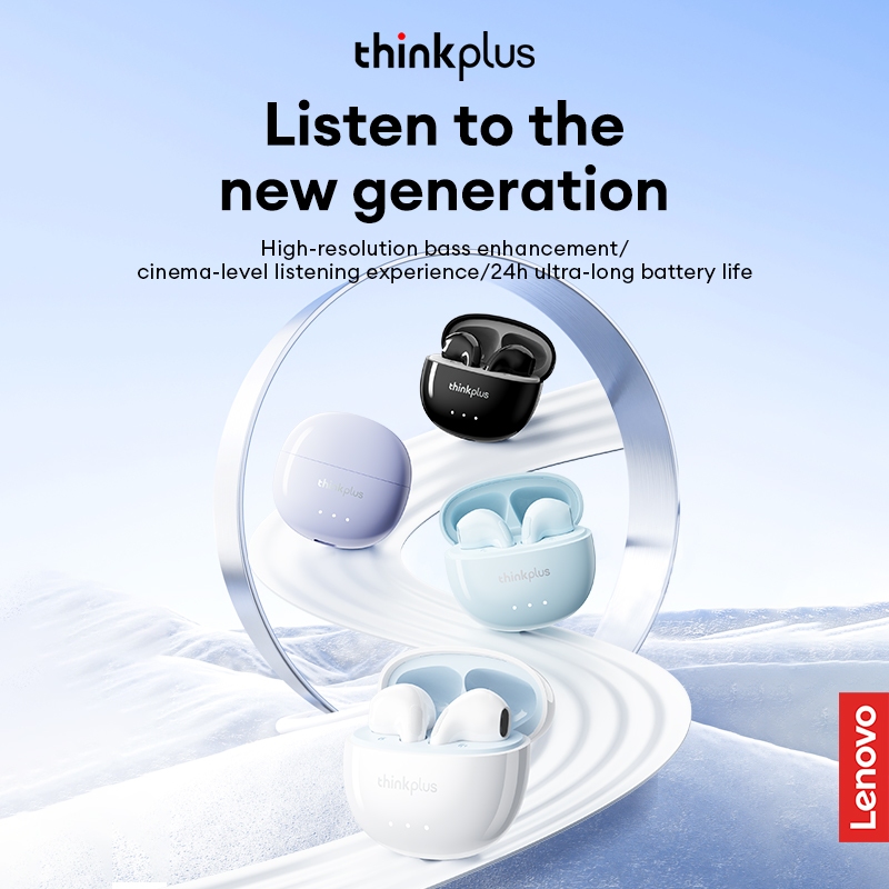Tai Nghe Bluetooth Lenovo LP2 Pro HIFI Stereo Giảm Tiếng Ồn Thông Minh Pin Dung Lượng Lớn | BigBuy360 - bigbuy360.vn