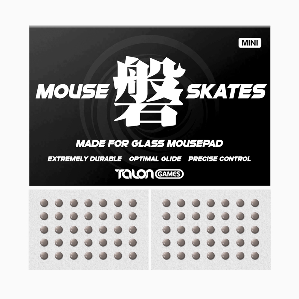 70 chiếc TALONGAMES Giày trượt chuột chấm tròn 4mm đa năng cho kính MousePad, tốc độ siêu cao (Iwa M