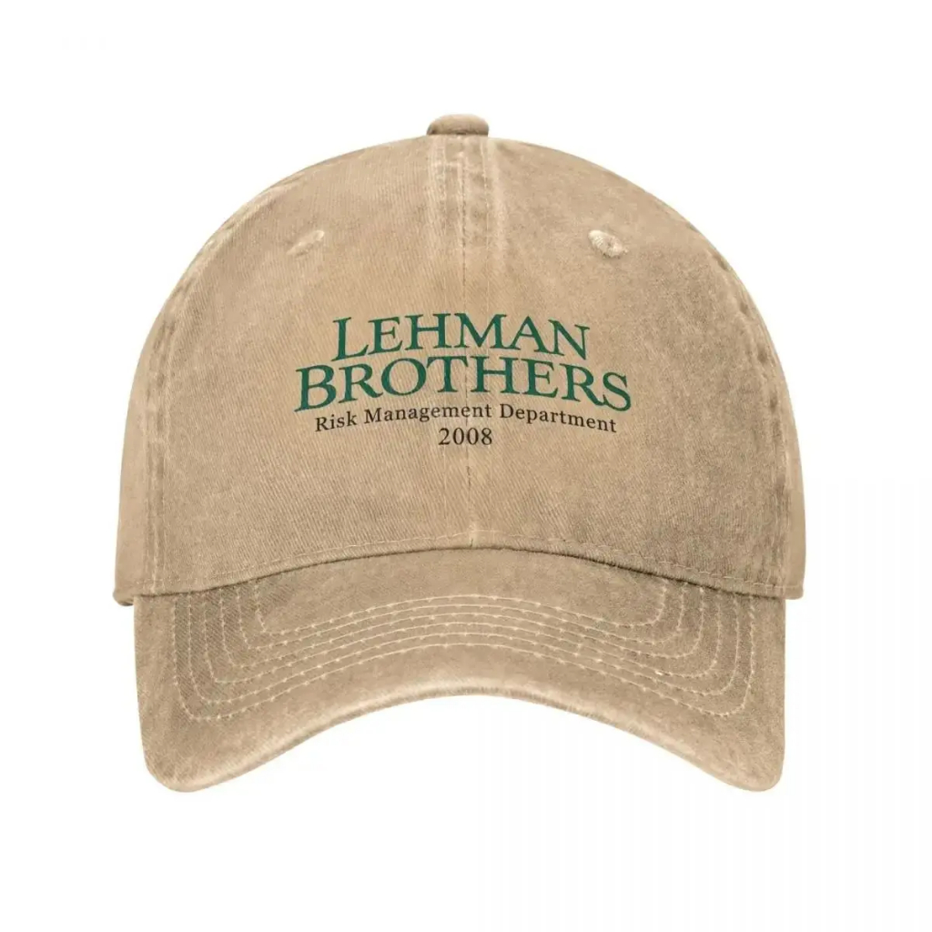 Ban quản lý rủi ro của Lehman Brothers 2008 mũ xe tải mũ bóng chày đã qua sử dụng