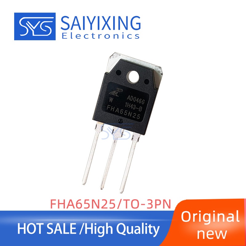 2 Chiếc FHA65N25 Chính Hãng 62N25 FHA65N25W TO-3PN 65A 250V Transistor