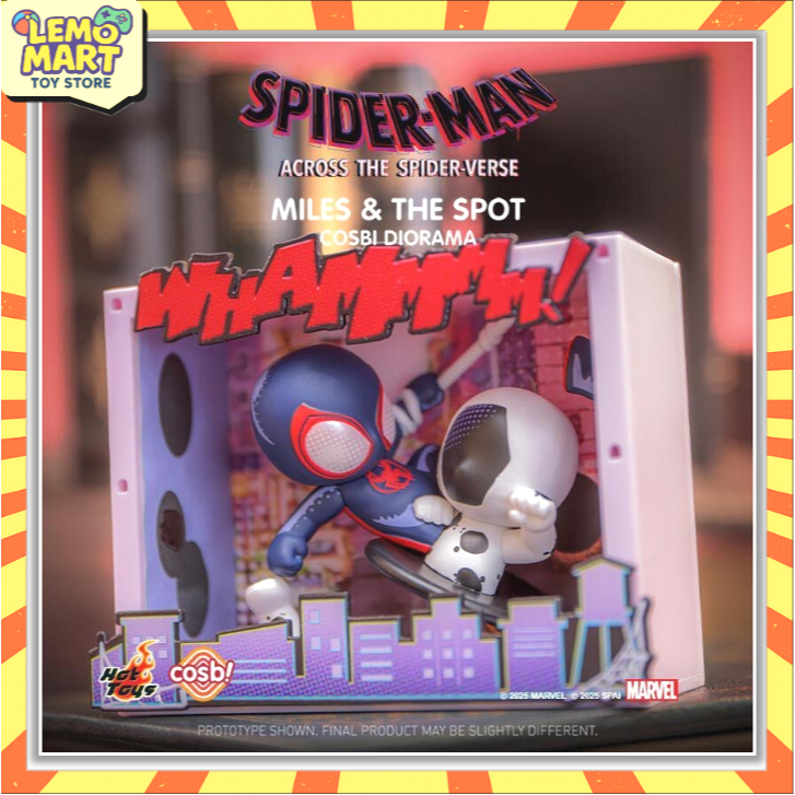 HotToys Marvel Spider-Man: Across the Spider-Verse COSBI Blind Box – Scene Diorama