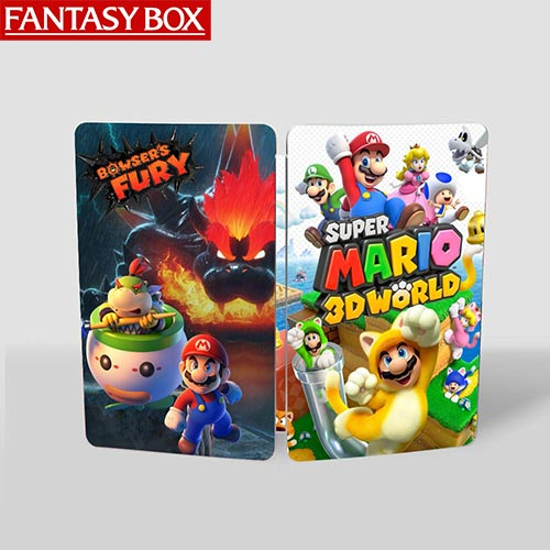 Super Mario 3D World + Bowser 's Fury Nintendo Steelbook | Hộp tưởng tượng
