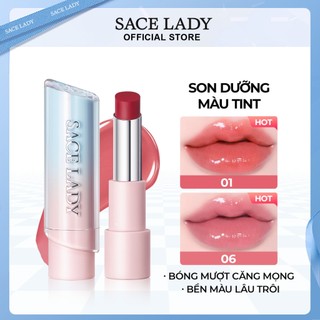 SACE LADY Glossy Tint Chống Dính Cốc Dưỡng Ẩm Lâu Dài Màu SPF20 2.1g