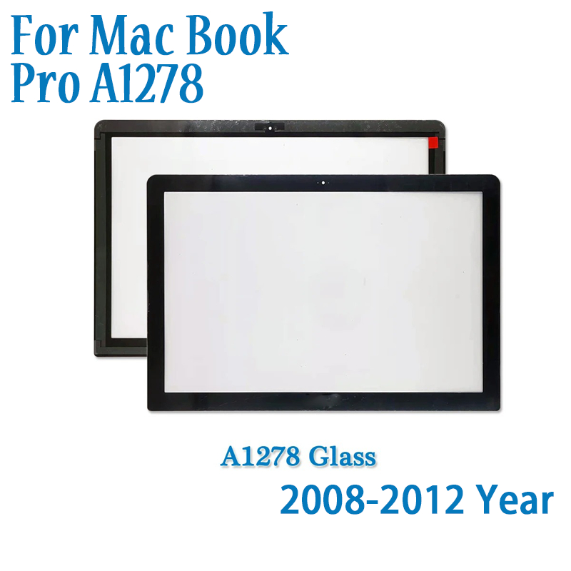 A1278 Kính Cho Macbook Pro Retina Unibody 13 "A1278 Kính Màn Hình LCD Phía Trước Có Miếng Dán MB466 