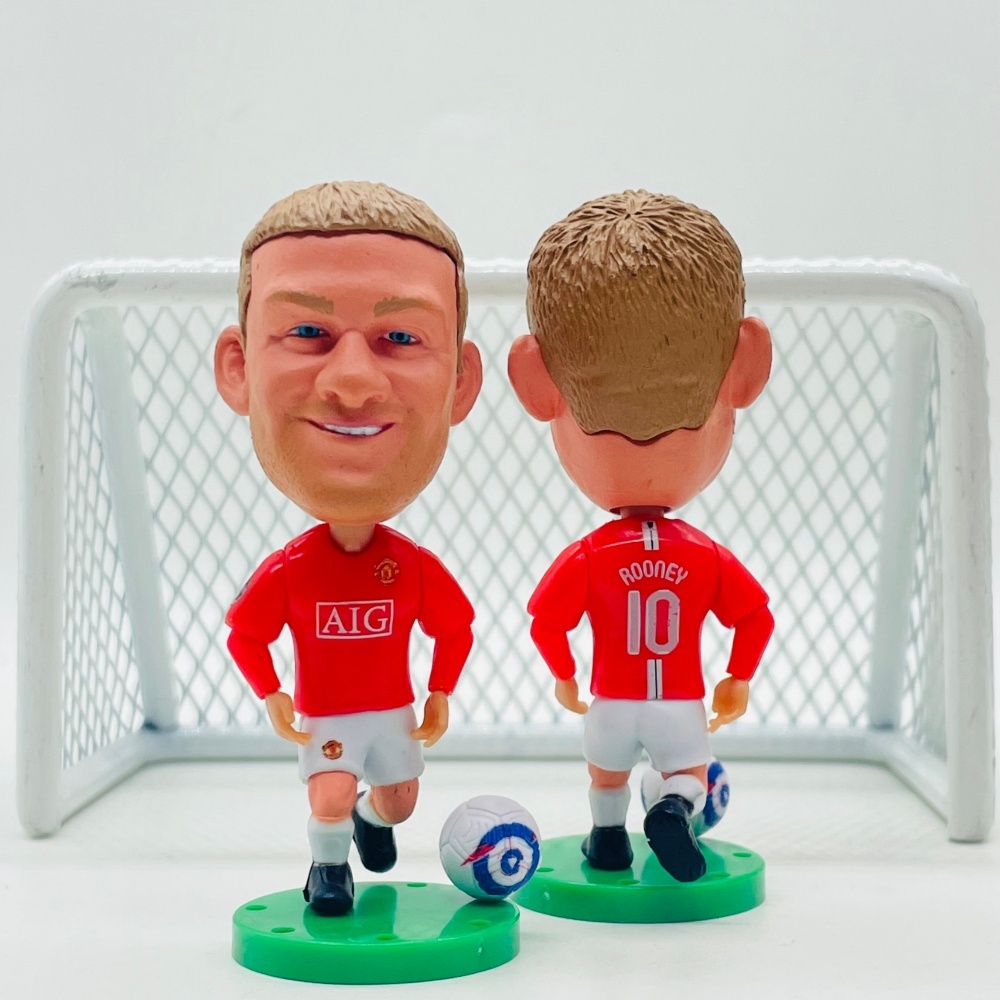 Soccerwe United Football figures 10 # Búp bê Rooney 2008