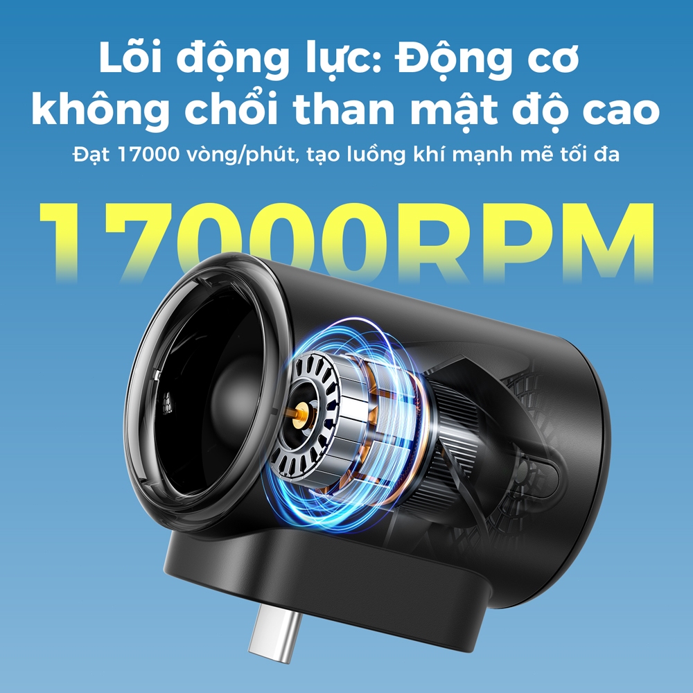 Quạt Điện Thoại Loại C Mạnh Mẽ Aecooly, Tốc Độ Cao 17000 RPM, Tương Thích Với Máy Tính Bảng Điện Thoại, Quạt Cổng USB C Di Động Mini 4 Tốc Độ | BigBuy360 - bigbuy360.vn