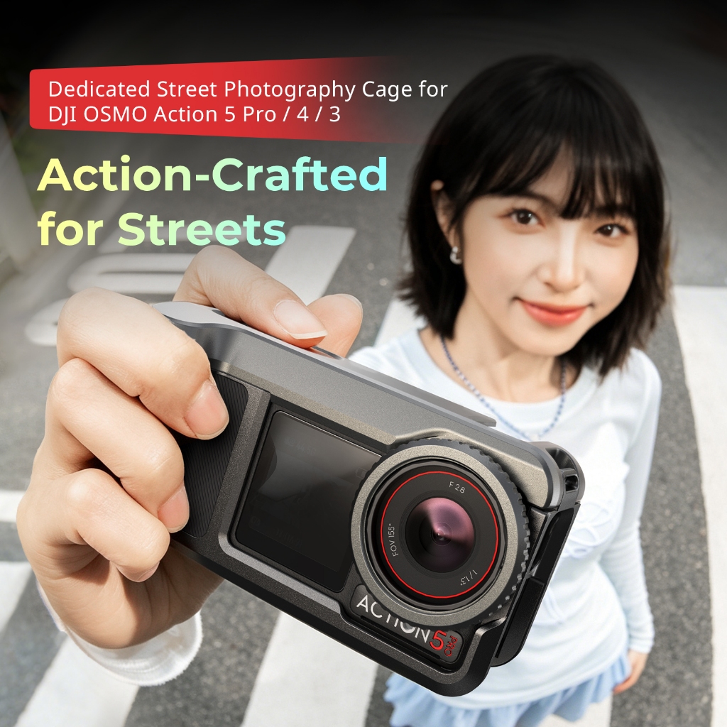 Lồng chụp ảnh đường phố chuyên dụng SmallRig cho DJI Osmo Action 5 Pro / 4 / 3 #6371