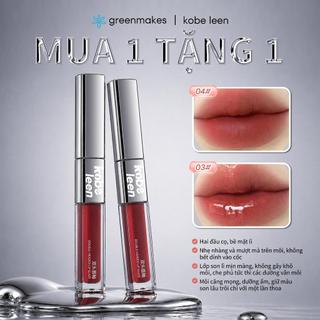 Mua 1 tặng 1 – KOBELEEN son phủ 2 trong 1: nhung lì và bóng gương, bền lâu không lem trôi