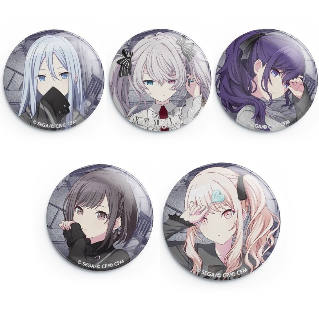 Anime Dự Án SEKAI YOISAKI KANADE AKIYAMA MIZUKI ASAHINA MAFUYU Huy Hiệu Nút Cài Áo Cài Áo Cosplay Bộ