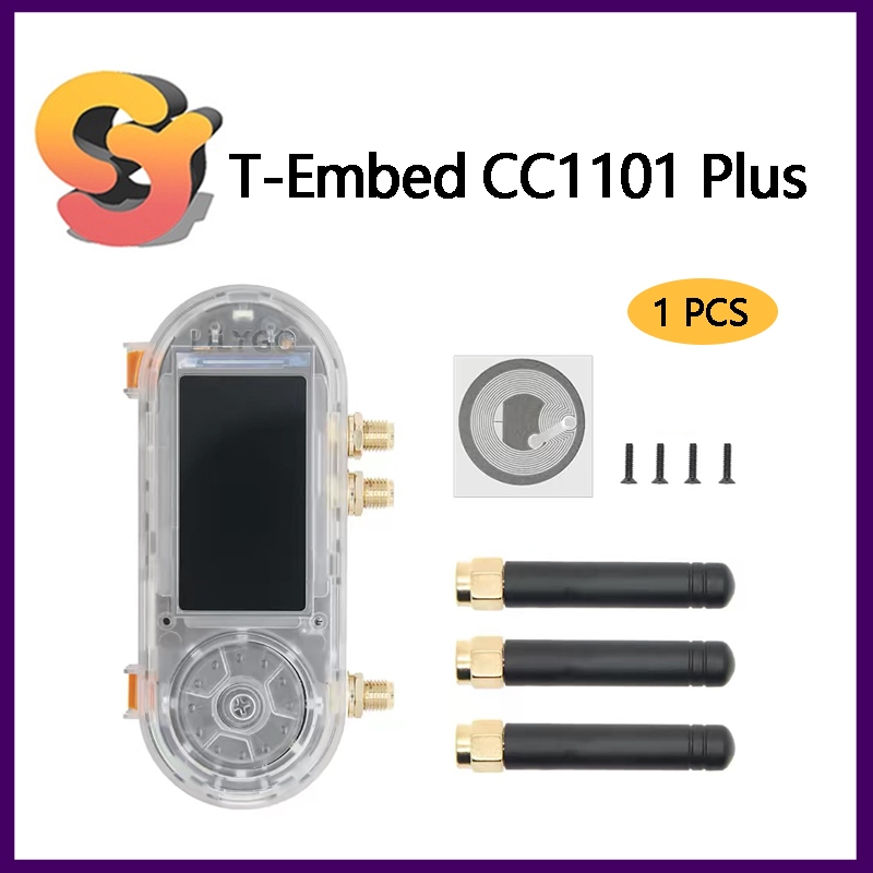 [Cung cấp hàng có sẵn] Bảng phát triển T-Embed CC1101 Plus có ăng-ten ESP32-S3-1,9 Inch LCD PN532 Mô
