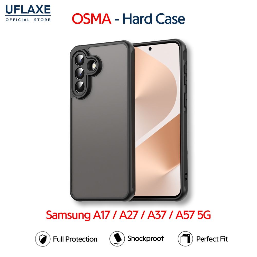 UFLAXE OSMA - Ốp Lưng Samsung Galaxy A57 / A17 / A27 / A37 5G - Op Cứng Chống Sốc, Ốp Lưng Điện Thoạ