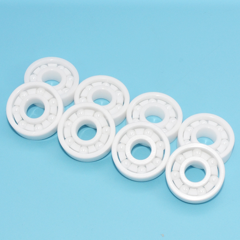 Vòng bi gốm đầy đủ ZrO2 Vòng bi zirconia 8x22x7mm Vòng bi chất lượng tốt Vòng bi Zirconia 608 8 * 22