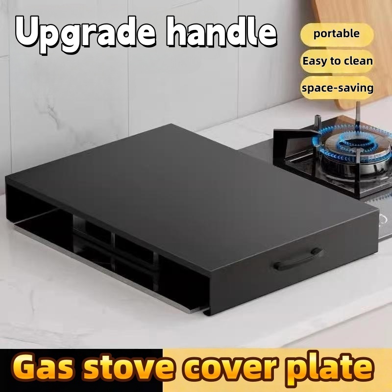 Tấm Chắn Mặt Bếp Ga Inox 304, Tấm Chắn Bếp Gas Dầu Mỡ Nắp Bếp Gas Chống Dầu Mỡ