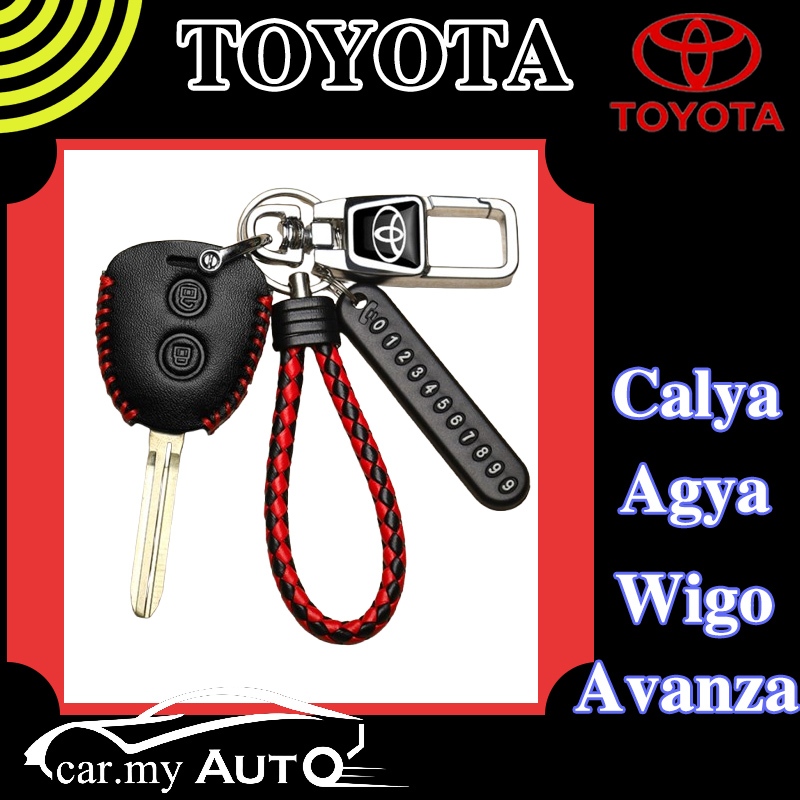 Toyota Avanza / Agya / Grand Avanza / raize mới / Calya / Wigo Vỏ chìa khóa ô tô Toyota Avanza Vỏ ch
