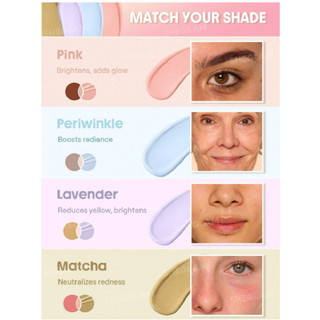 SHEGLAM Hideaway Full Coverage Highlighter Hydrating Brighter Color Corrector Liquid Concealer