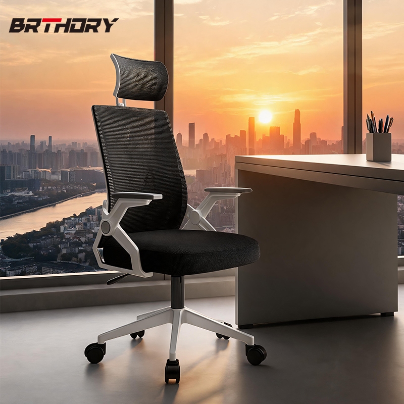 BRTHORY Ghế Văn Phòng Tiện Dụng Ghế Bàn Ghế belajar Lưới Thoáng Khí Ghế Máy Tính Có Thắt Lưng Hỗ Trợ Tay Vịn | BigBuy360 - bigbuy360.vn