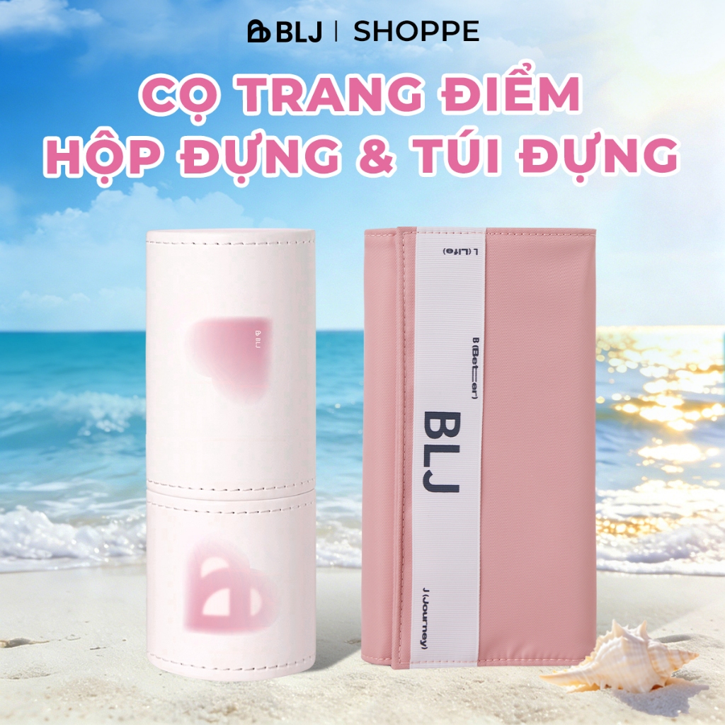 BLJ Túi đựng cọ trang điểm hộp đựng cọ