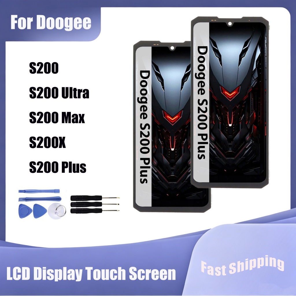 Dành Cho Doogee S200 S200X S200 Plus S200 Ultra S200 Max Màn Hình LCD Màn Hình Cảm Ứng Thay Thế
