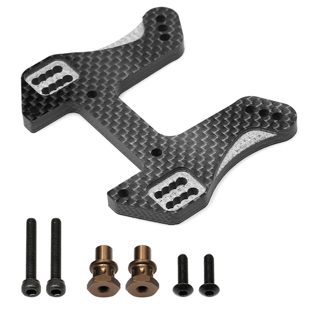 RC Điều Khiển Từ Xa Xe Sợi Carbon Phía Trước Và Phía Sau Gắn Thủy Lực Giảm Chấn Gắn L265 Cho Kyosho 