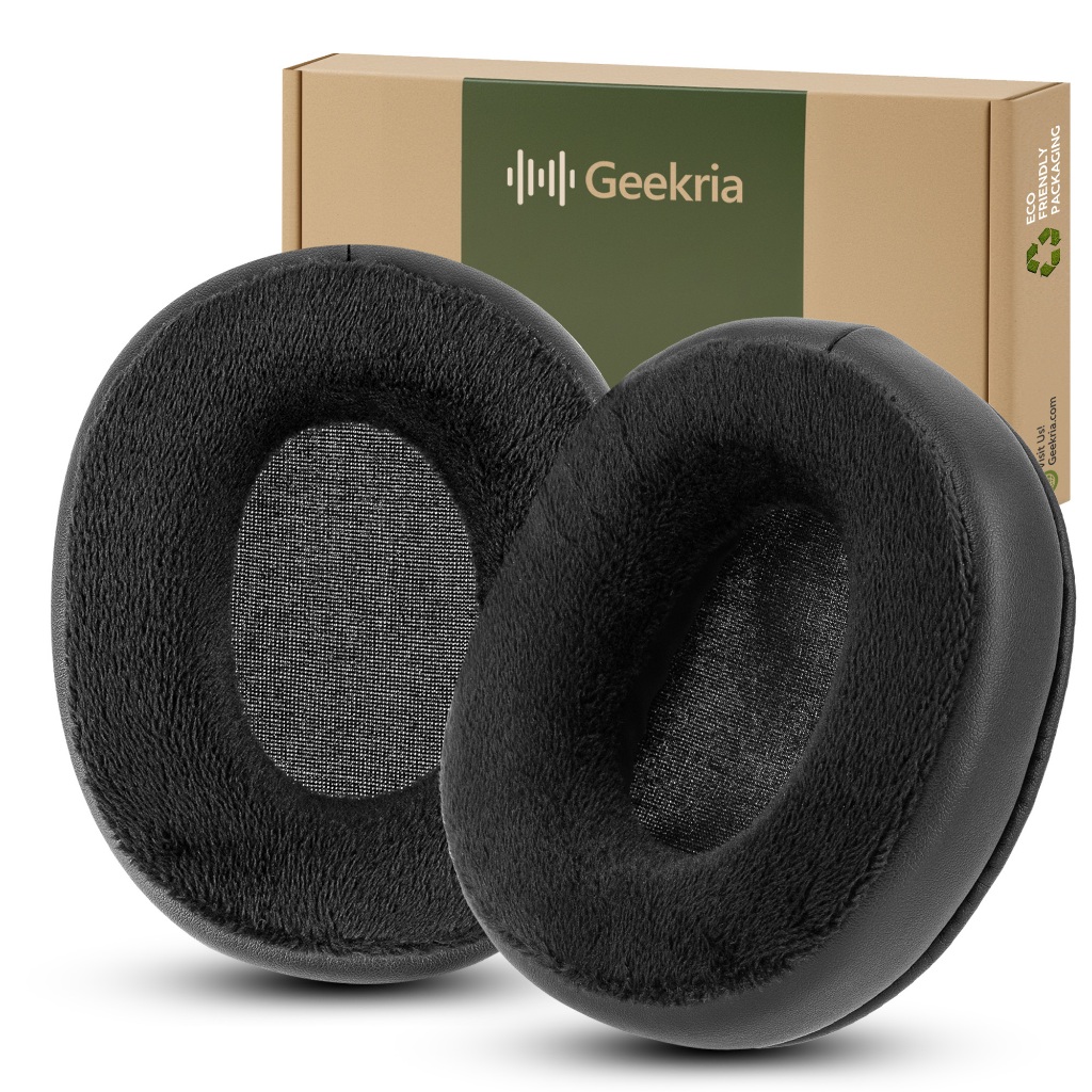 Miếng đệm tai thay thế Geekria Velour cho ATH M50X, M50xBT2, G Pro X, SteelSeries Arctis Pro, Arctis