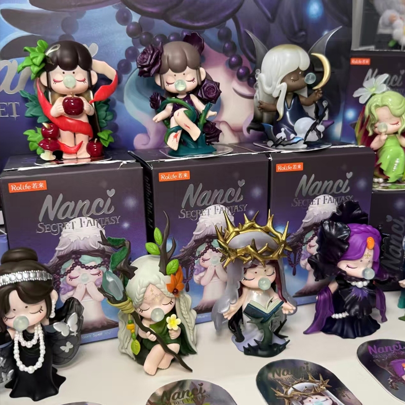 Nanci Nanqian 's Quiet Place Series Blind Box Nhân vật hành động sưu tập