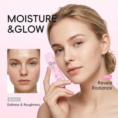 LAIKOU Sakura Tone Up Cream 3g Gói Làm Trắng Da Mặt Niacinamide Vitamin C Kem Lót Trang Điểm Du Lịch Blemish Cover Che Khuyết Điểm 1pc 5 chiếc 10 chiếc