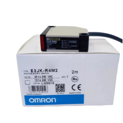 Công tắc quang điện Omron E3JK-DS30M1 E3JK-R4M1 12V 24V 220V Chip nhập khẩu năm dây Moon E3JK-R2M1 E