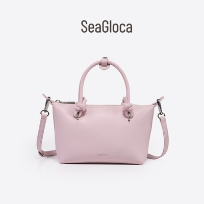 SeaGloca Túi đeo chéo da mềm Chic Thiết kế tối giản có tay cầm trên cho nữ 10008