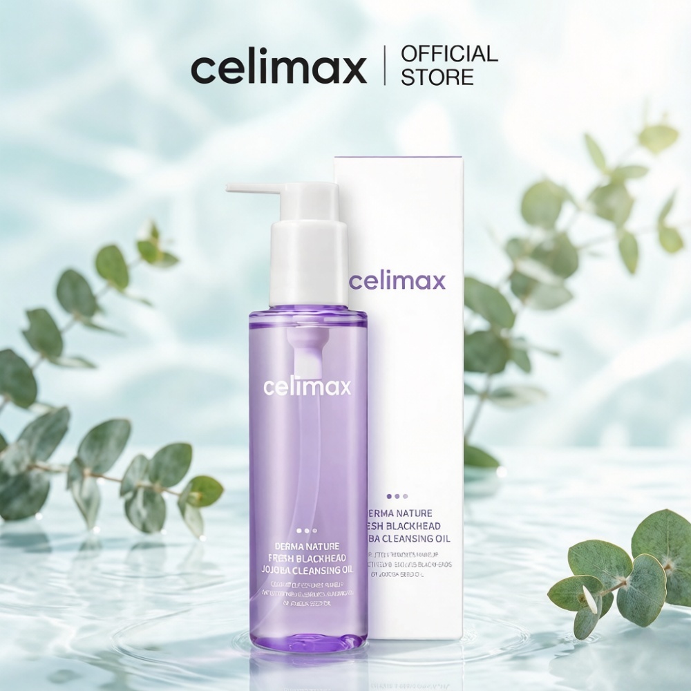 Dầu tẩy trang CELIMAX Derma Nature Fresh Blackhead Jojoba 150ml