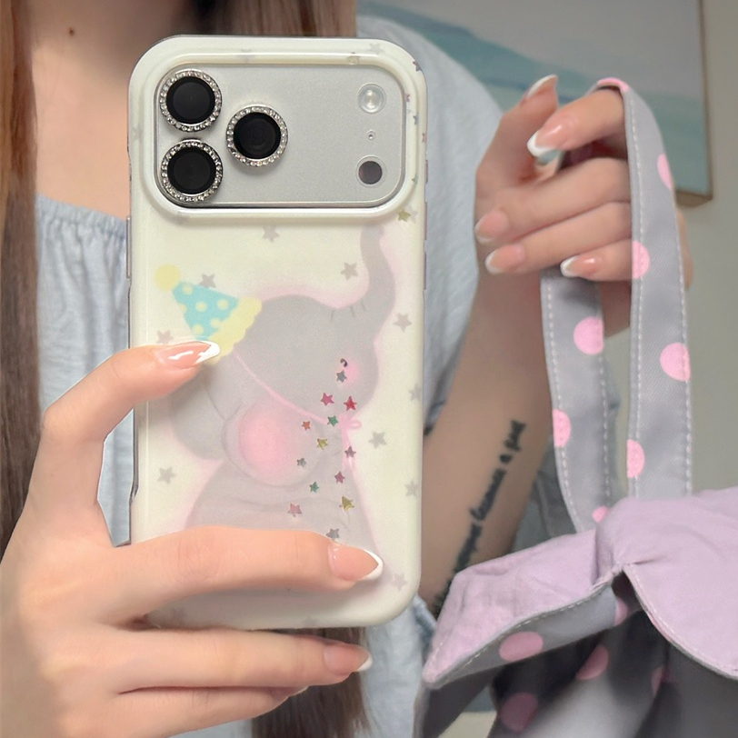 Ốp điện thoại iphone 17 Pro Max 16 Pro Max 15 Pro Max Gilded Star Elephant