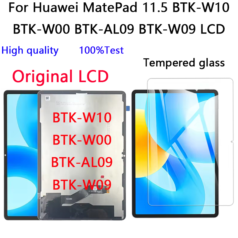 Dành Cho Huawei MatePad 11.5 BTK-W10 BTK-W00 BTK-AL09 BTK-W09 Màn Hình LCD Bộ Số Hóa Màn Hình Cảm Ứn